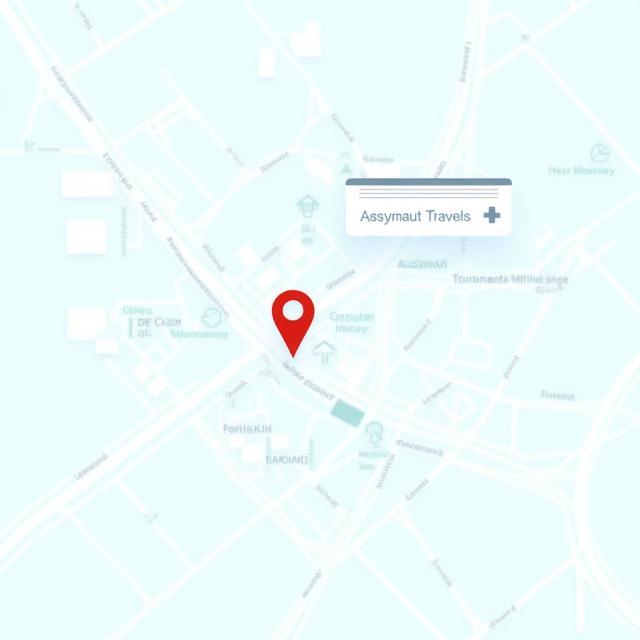 Map of Asymaut Travels office location